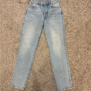 H&M Light Blue High Rise Women Jeans
